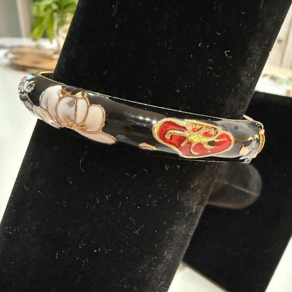 Vintage Cloisonne Bracelet - Picture 9 of 9